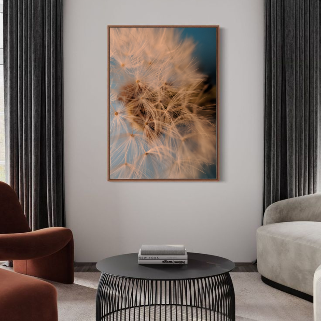 Quadro Flores e Folhas U93