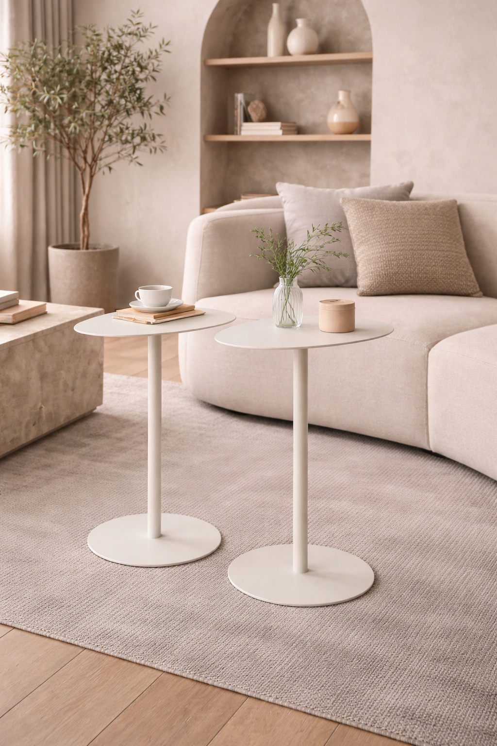 Mesa Lateral Orgânica Média Jasmim