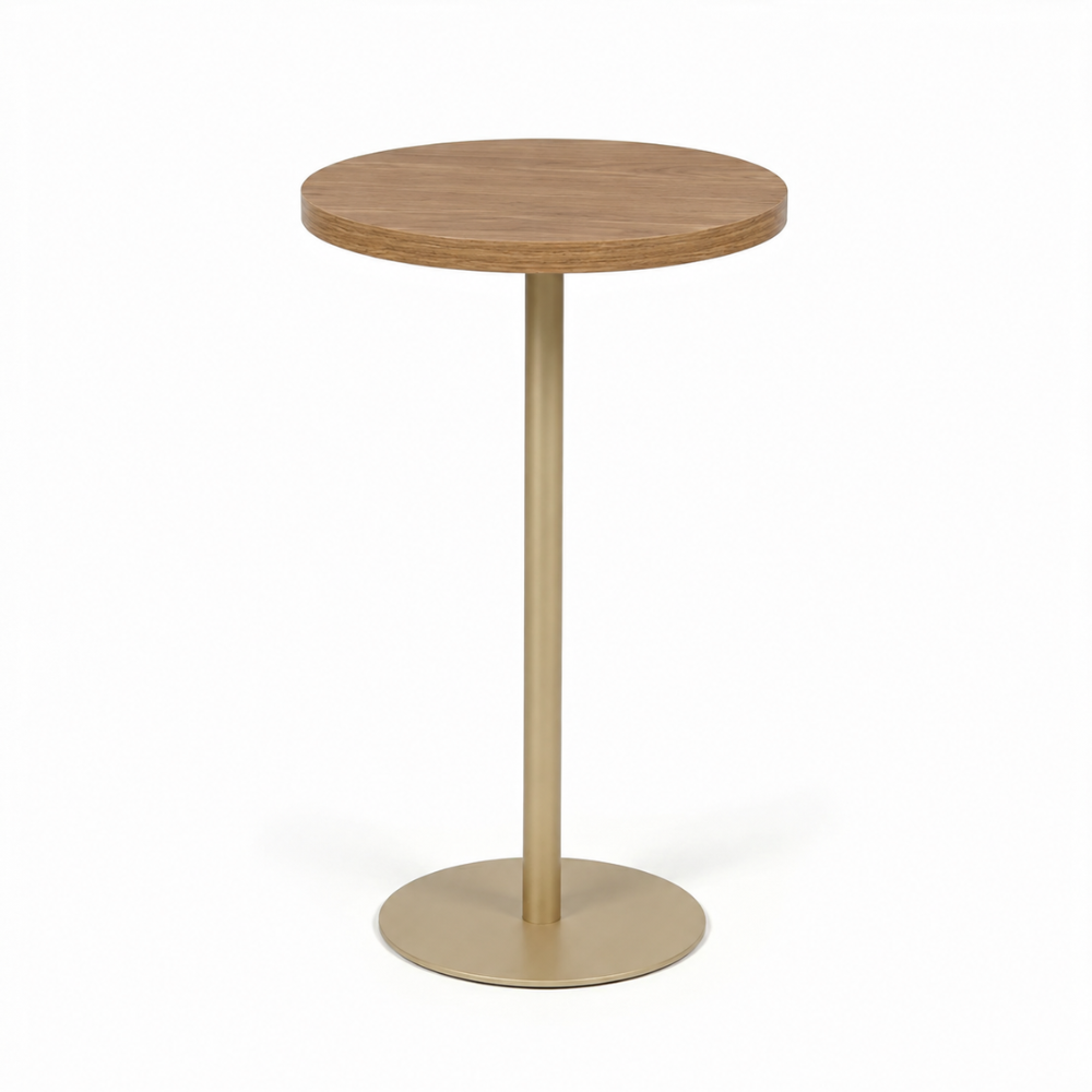 Mesa de Apoio Redonda Alta Mdf