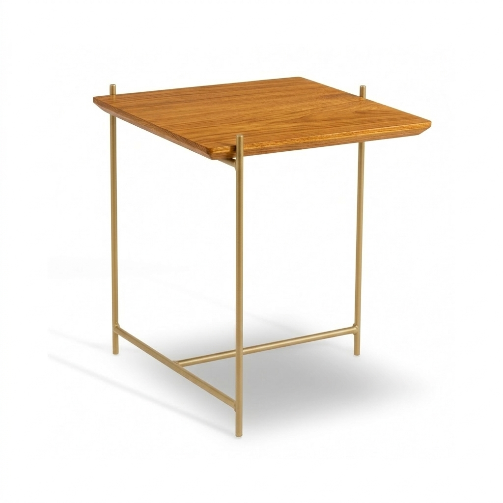 Mesinha de Apoio Quadrada Média Malva