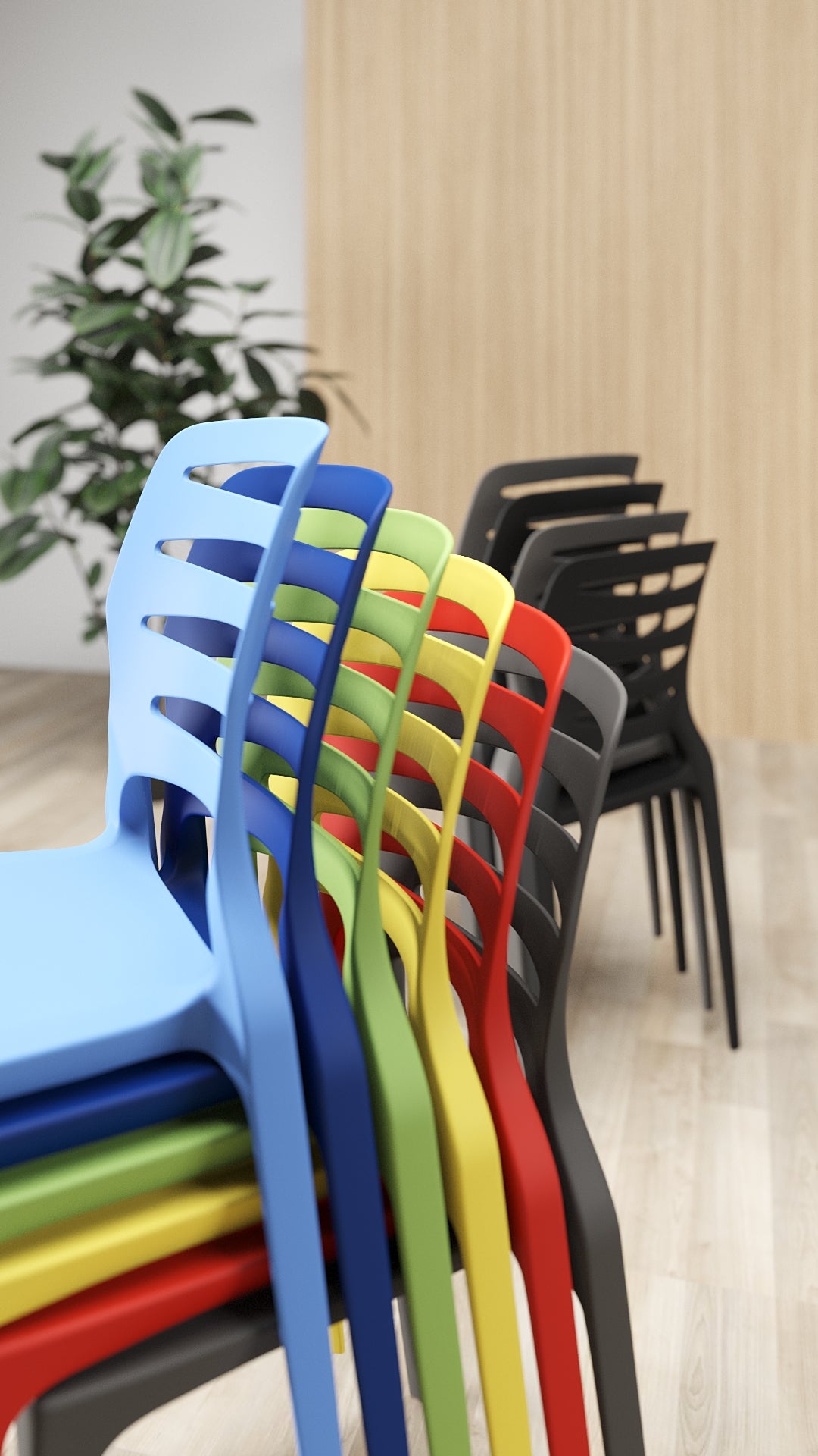 Cadeira Ville Empilhável