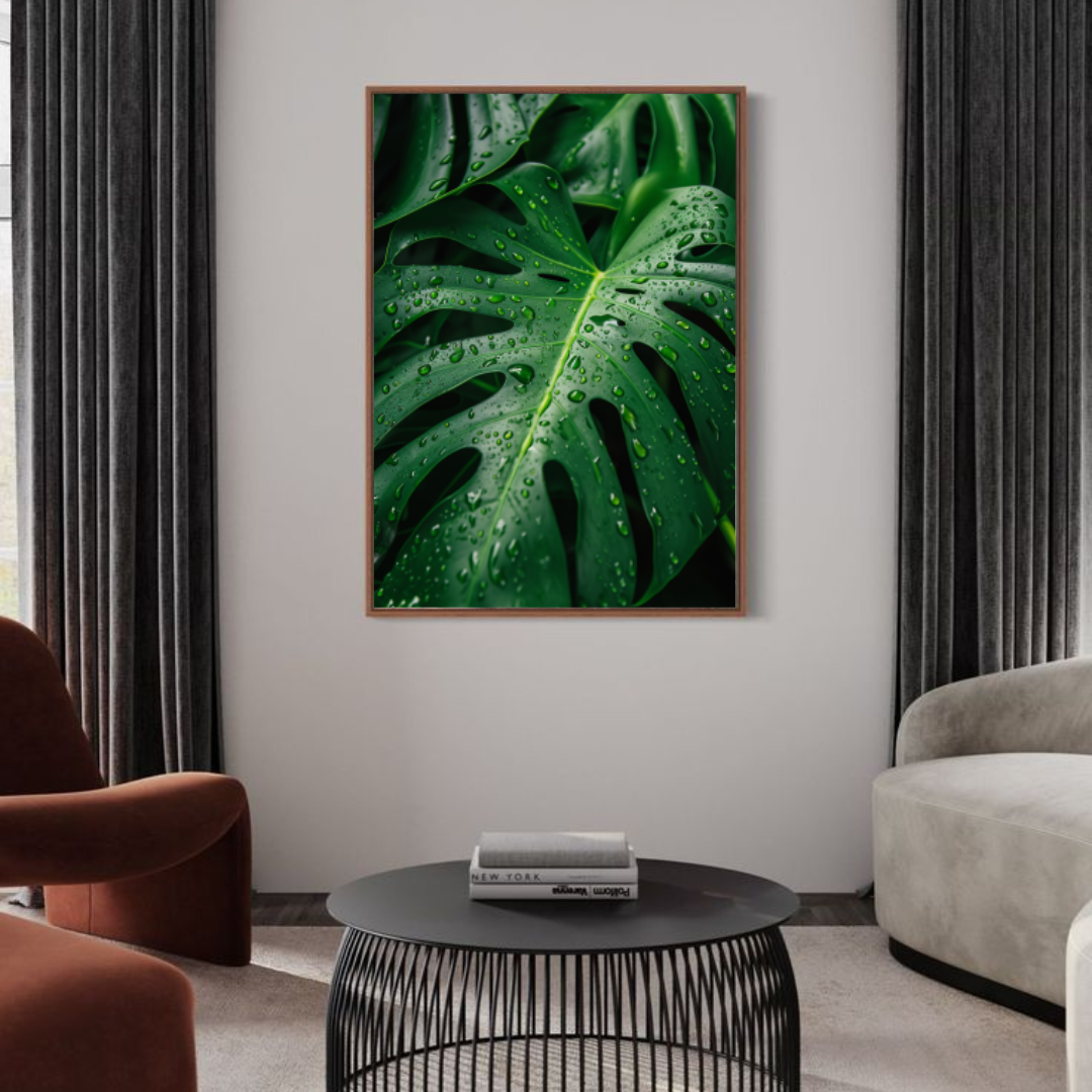 Quadro Flores e Folhas 264M