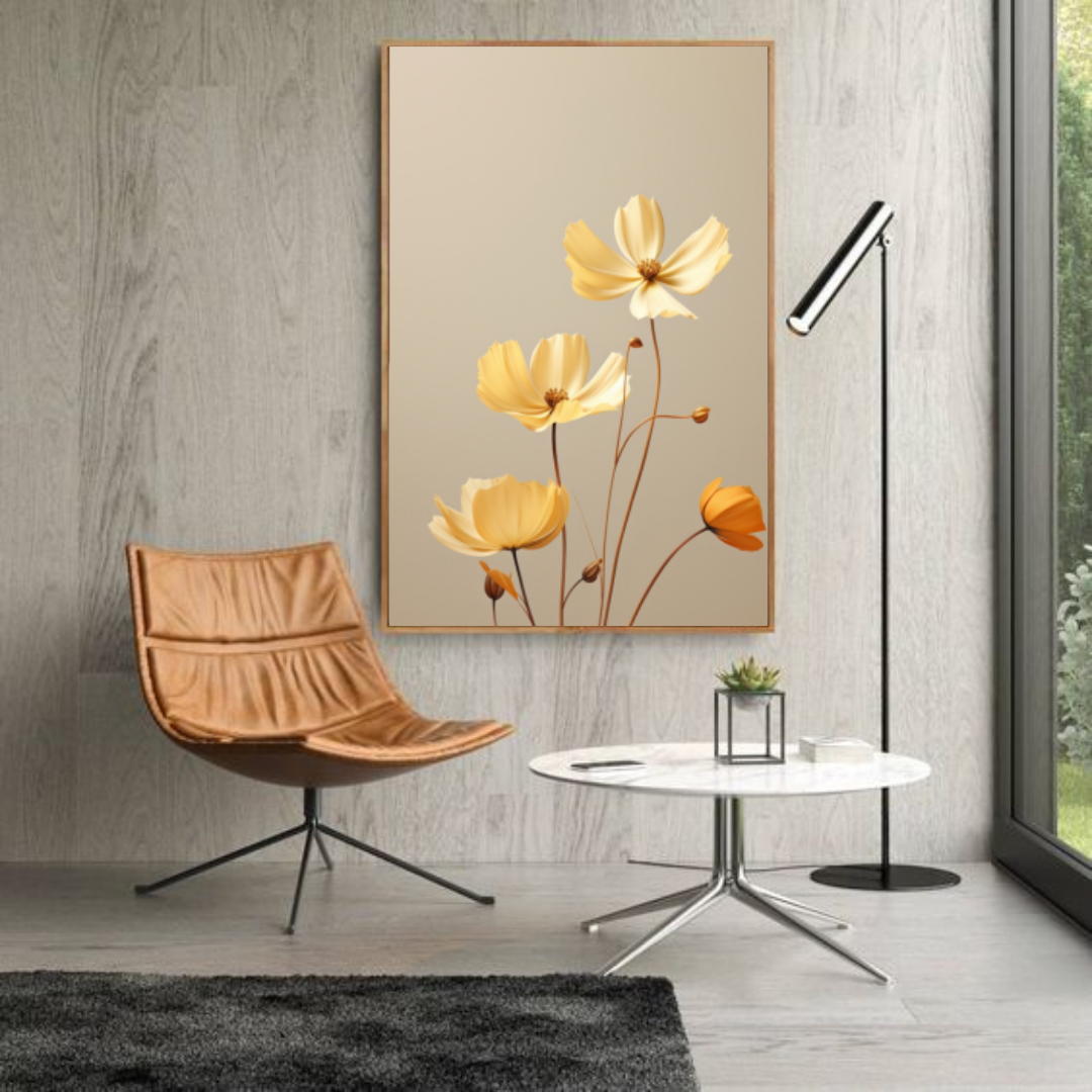 Quadro Flores e Folhas 46