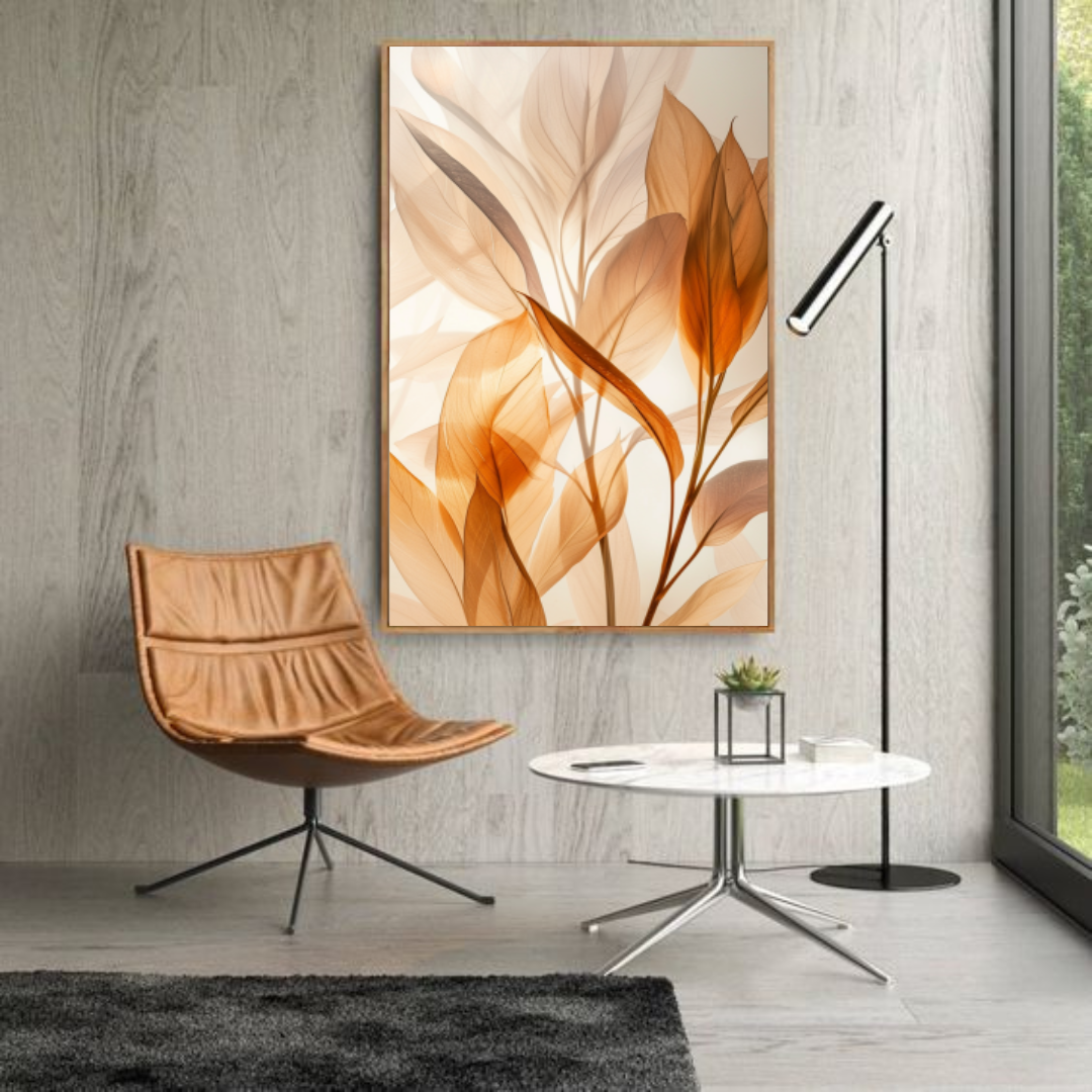 Quadro Flores e Folhas 34M