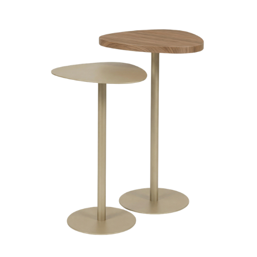 Conjunto Mesas Laterais Orgânicas Mdf