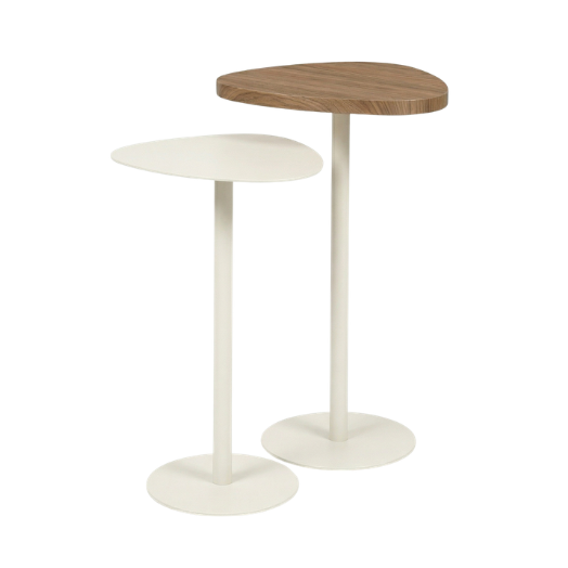 Conjunto Mesas Laterais Orgânicas Mdf