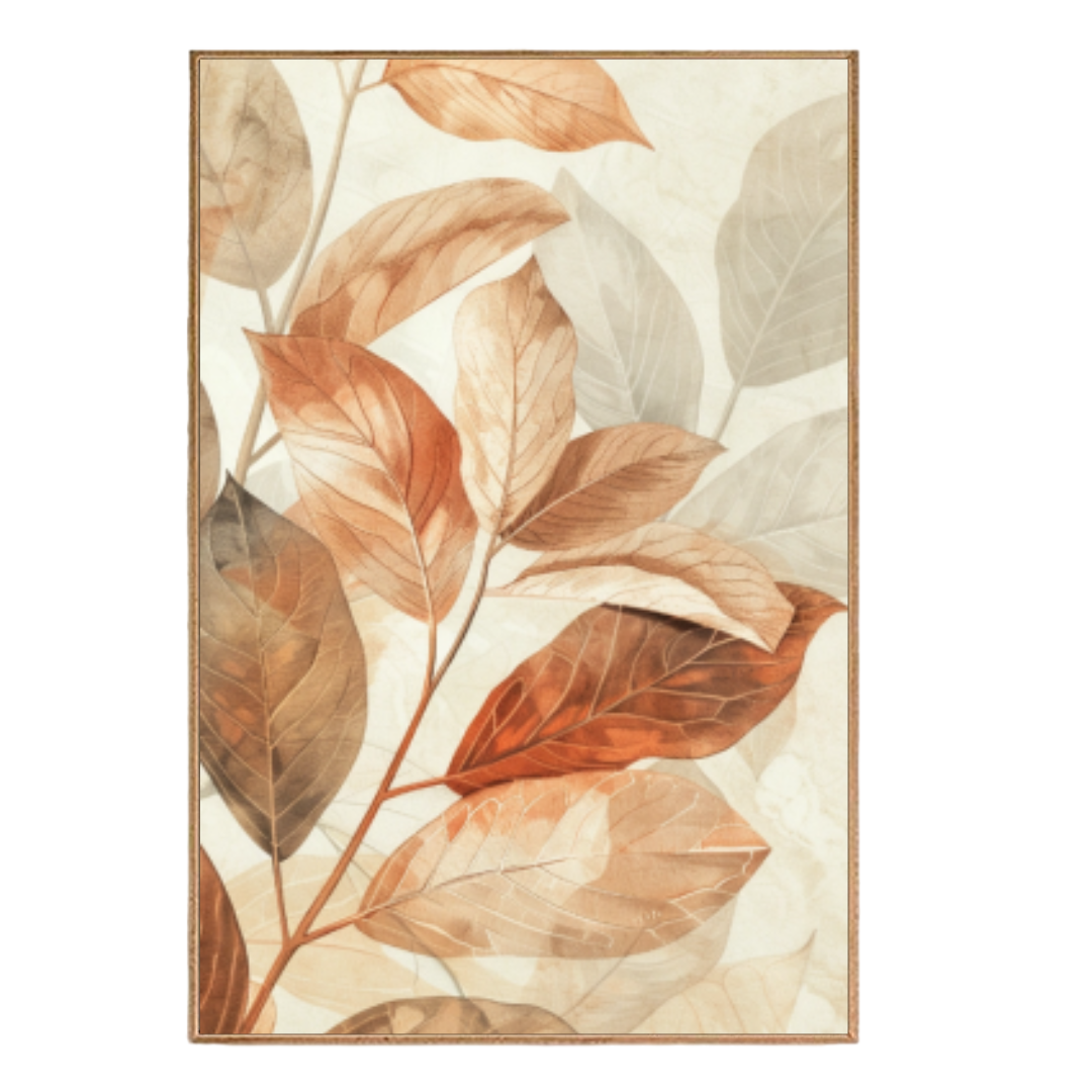 Quadro Flores e Folhas 32M