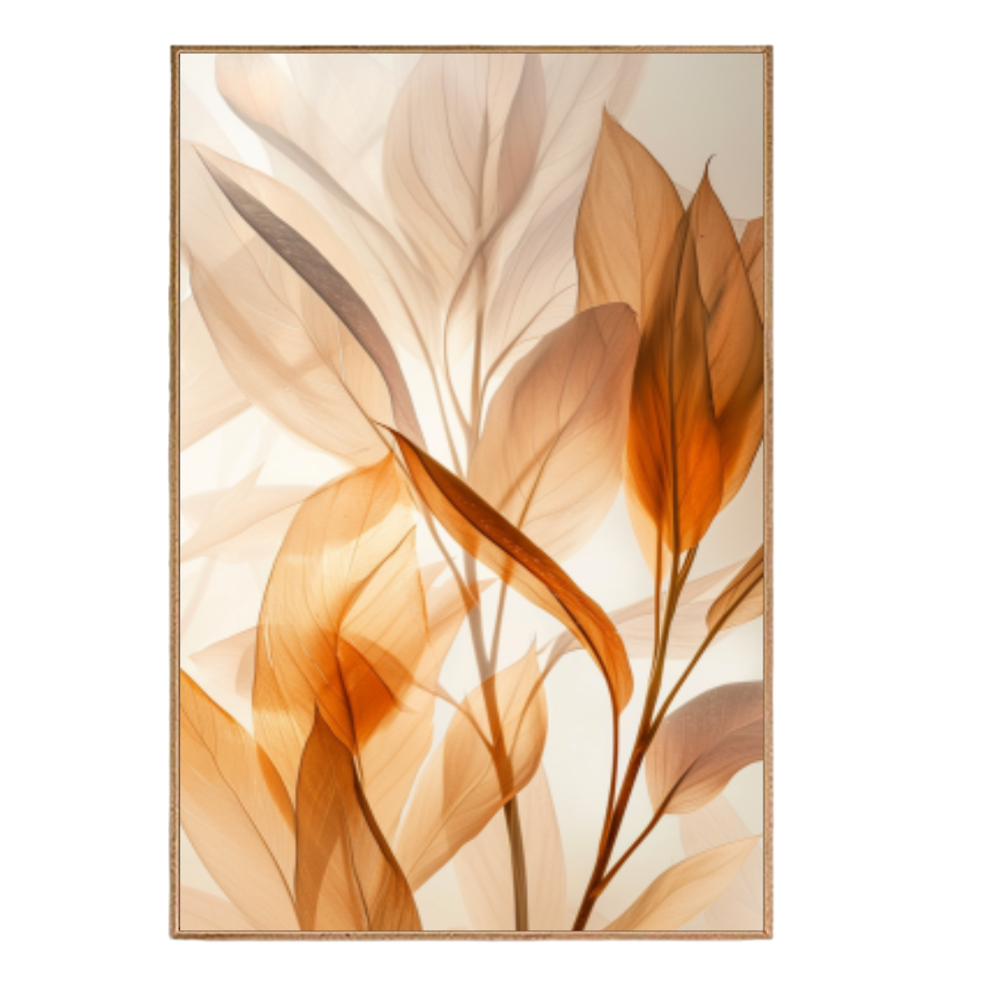 Quadro Flores e Folhas 34M