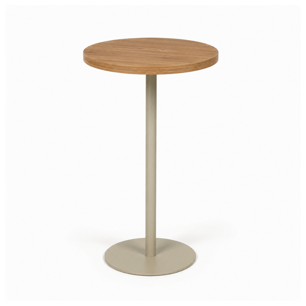 Mesa de Apoio Redonda Alta Mdf