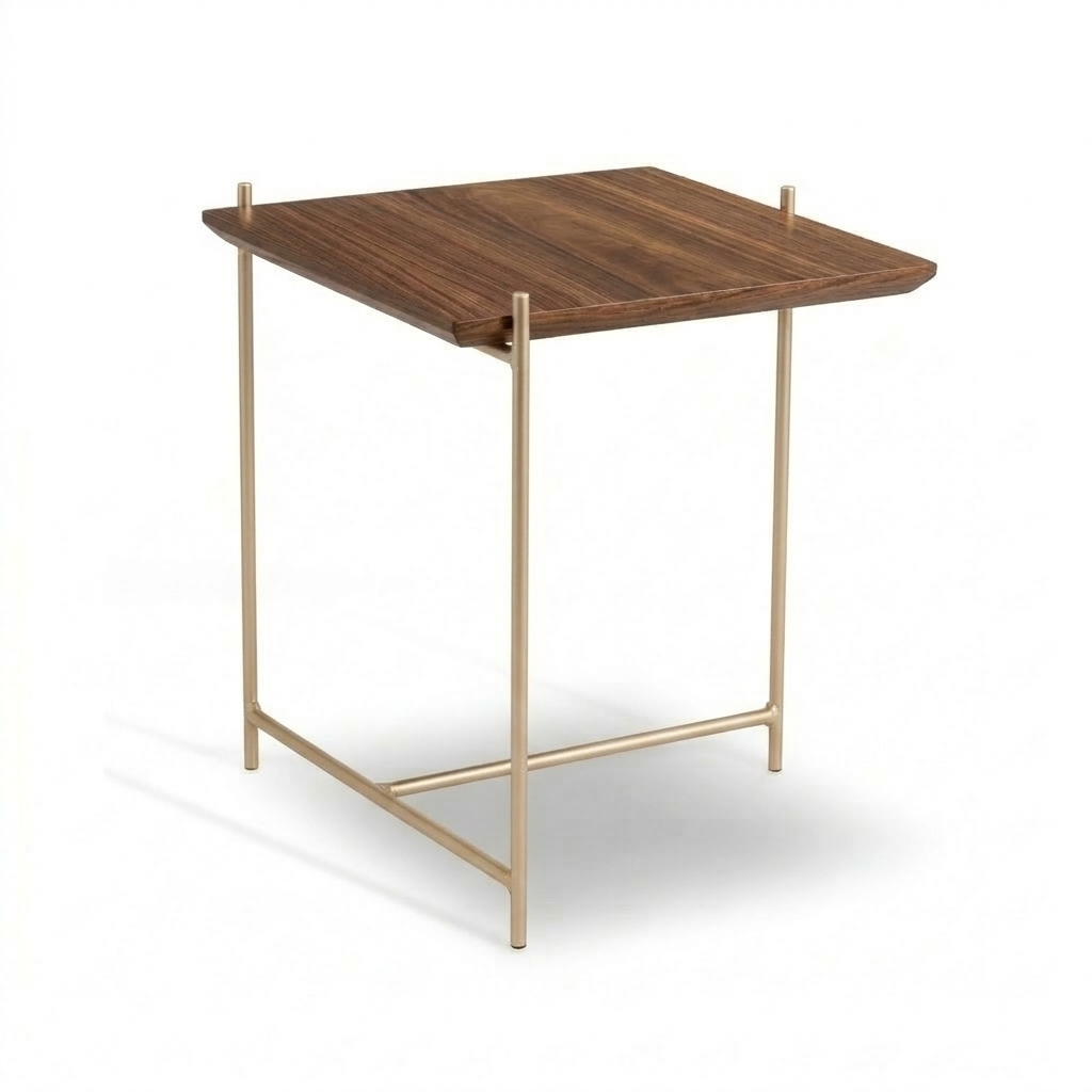 Mesinha de Apoio Quadrada Média Malva