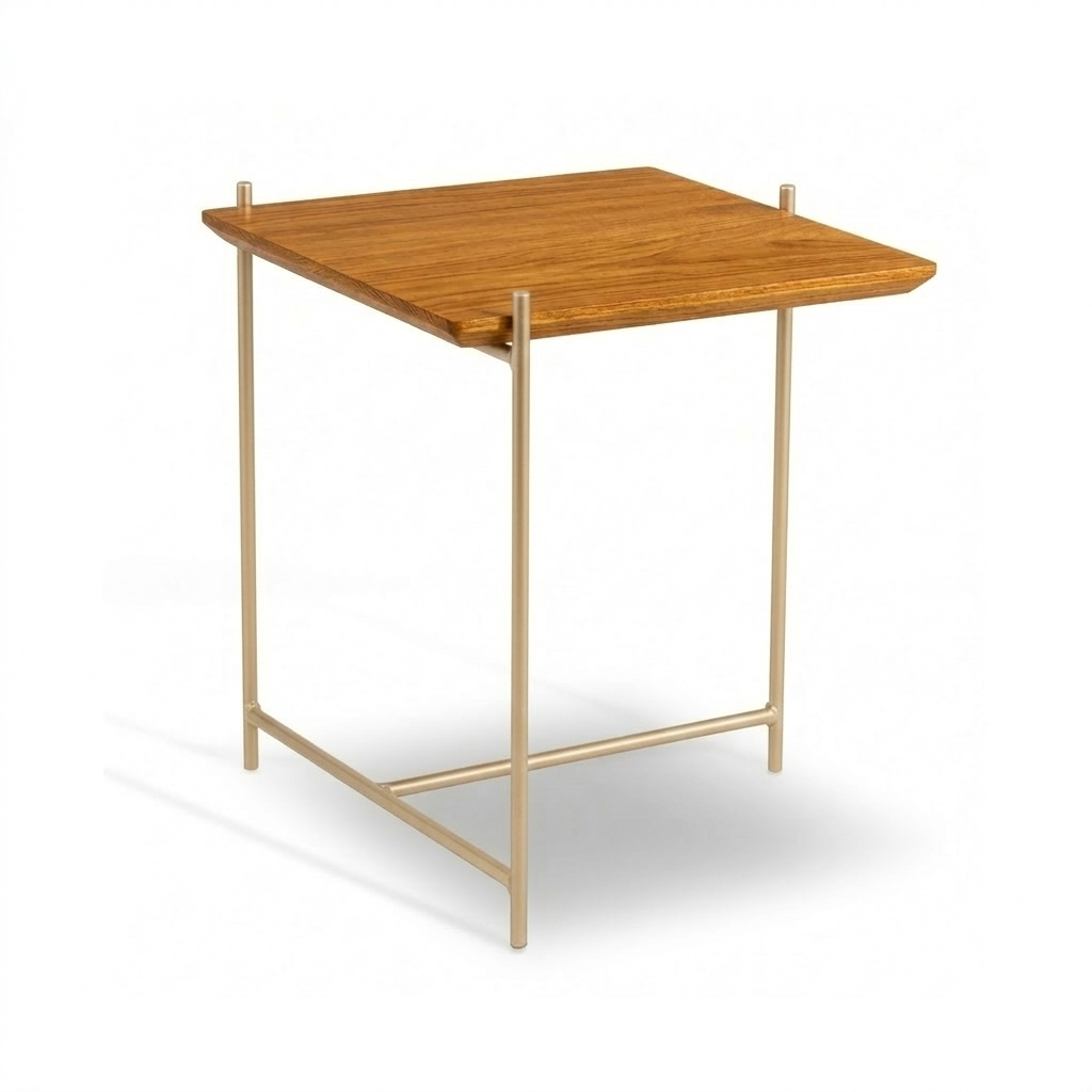 Mesinha de Apoio Quadrada Média Malva