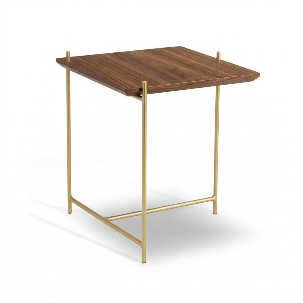 Mesinha de Apoio Quadrada Média Malva