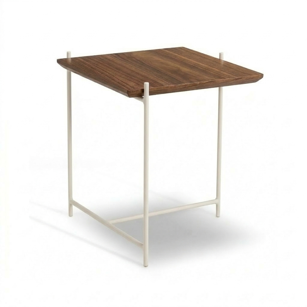 Mesinha de Apoio Quadrada Média Malva