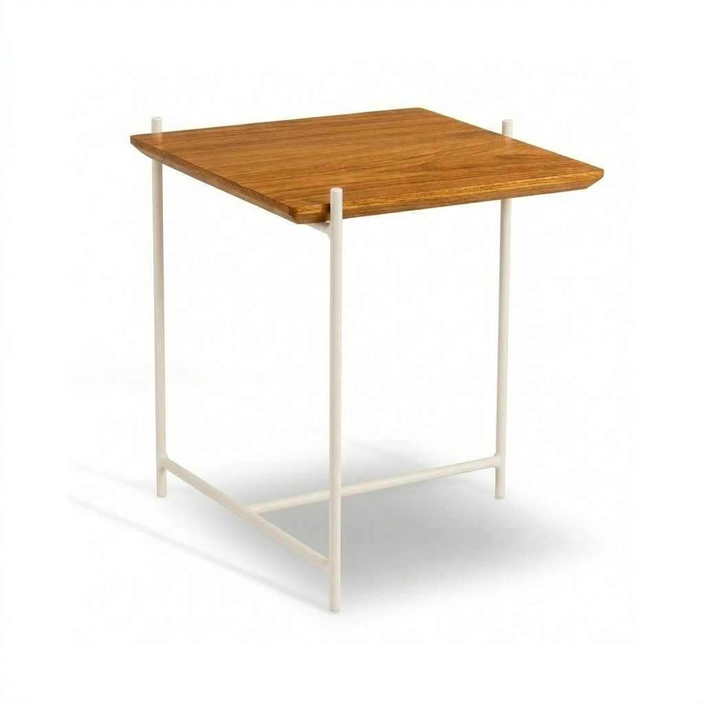 Mesinha de Apoio Quadrada Média Malva