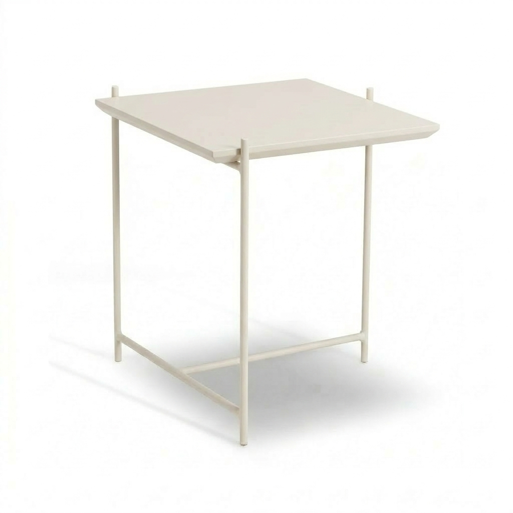 Mesinha de Apoio Quadrada Média Malva