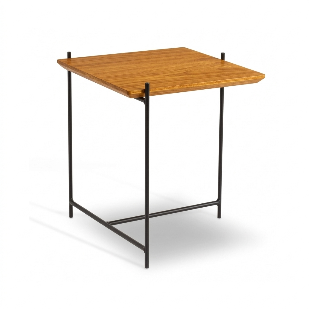 Mesinha de Apoio Quadrada Média Malva